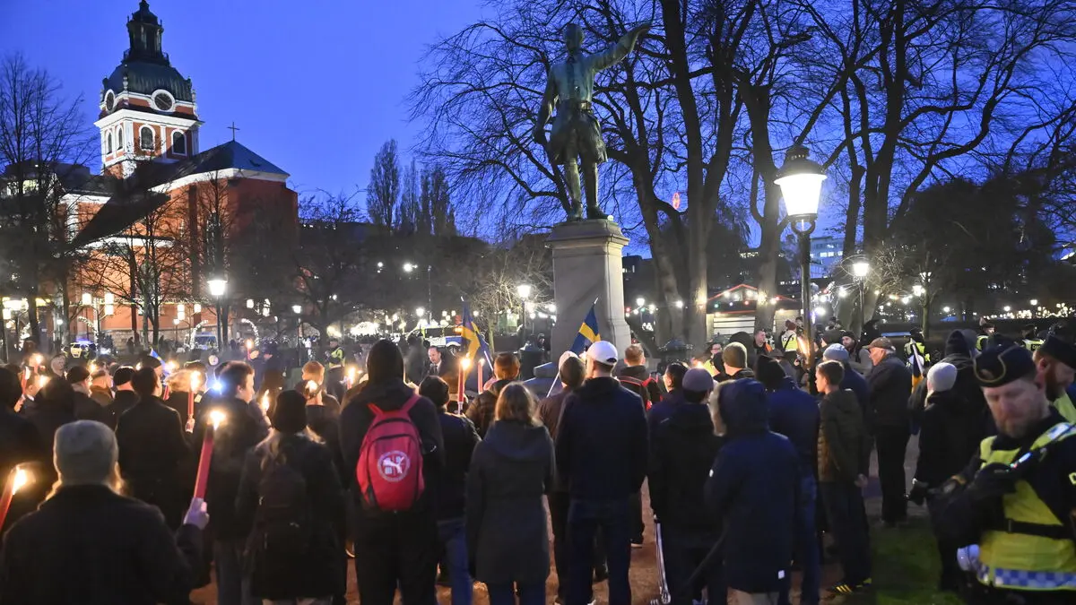 Chanted "hell victory" - suspected of crime