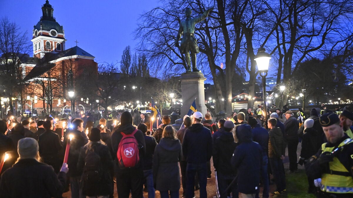 Chanted "hell victory" - suspected of crime