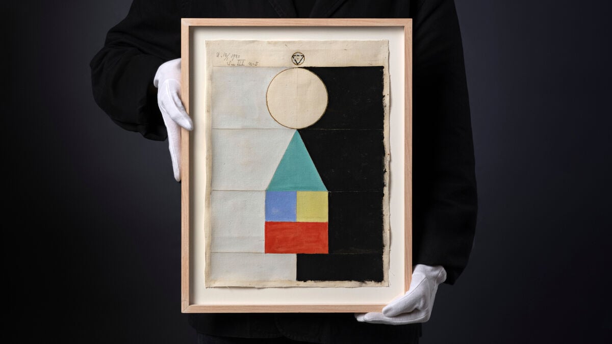 Hilma af Klint Abstract Painting to Be Auctioned for the First Time in More Than 30 Years