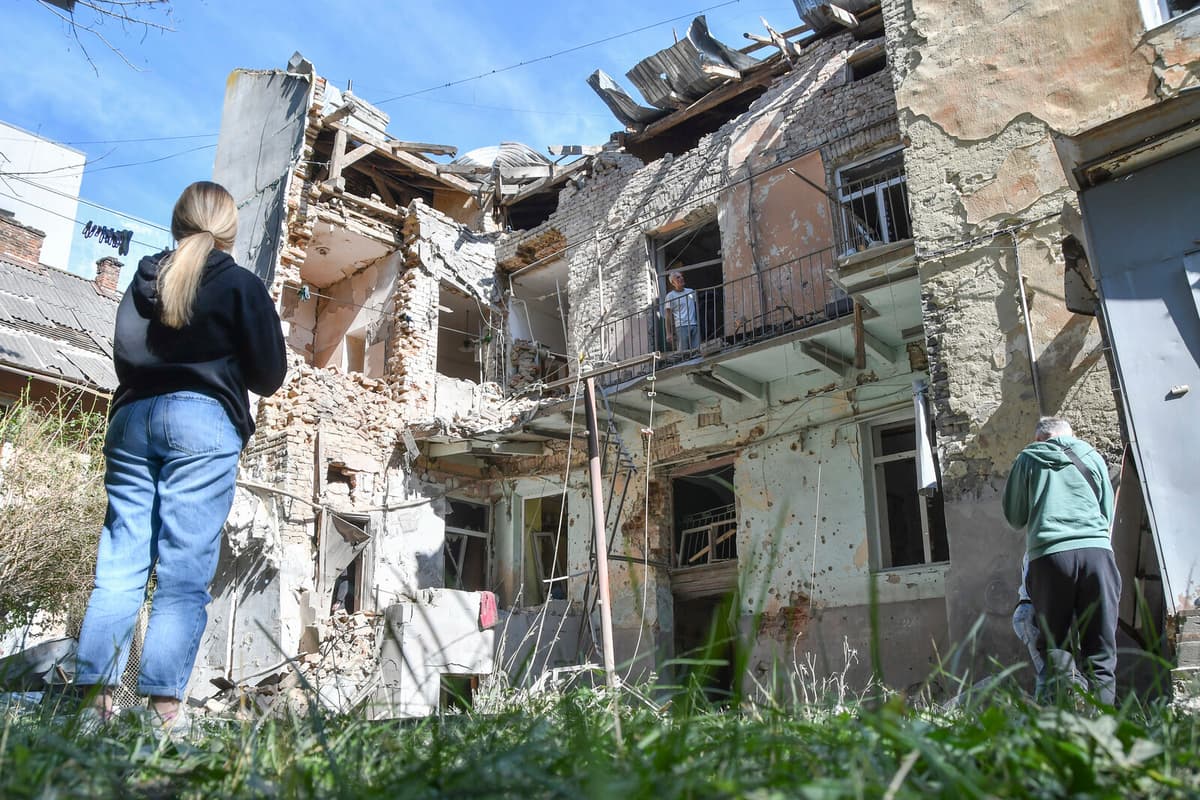 Drone and Missile Strikes Hit Ukraine for Third Consecutive Night