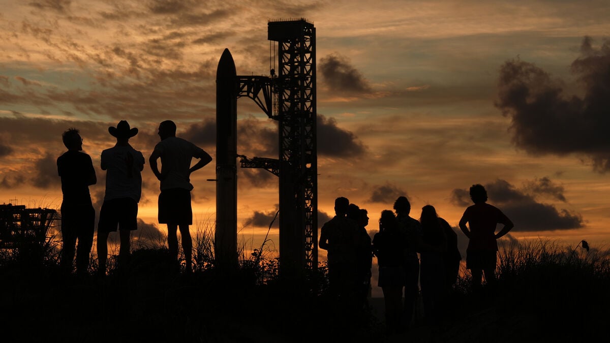 SpaceX launches giant Starship rocket from Texas in bid to reach orbit