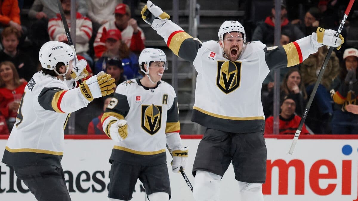Swedish scoring party when Detroit lost in overtime