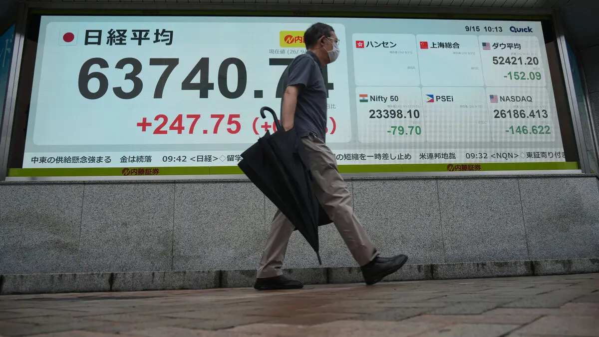 Asian stock markets rise as Bank of Japan raises key rate to 1.25 percent