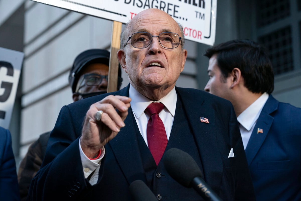 Rudy Giuliani Injured in New Hampshire Car Accident