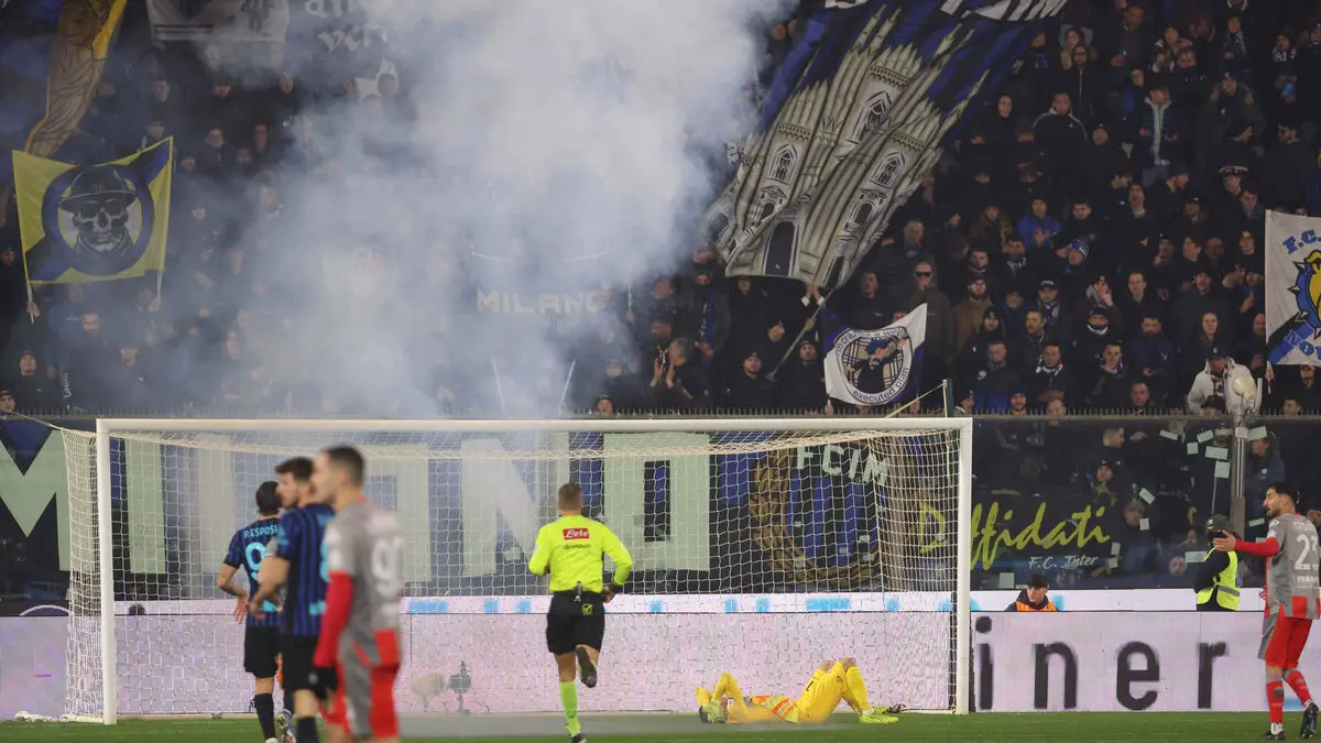 Inter fans banned from three away matches