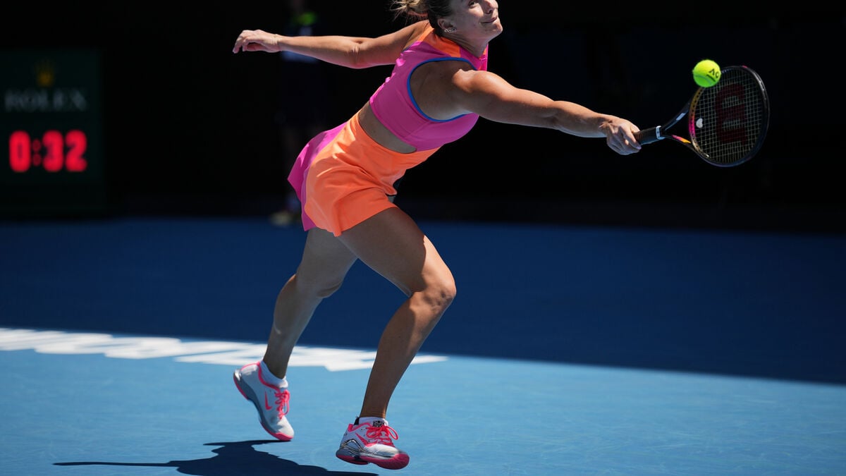 World number one Aryna Sabalenka advances with straight-sets win