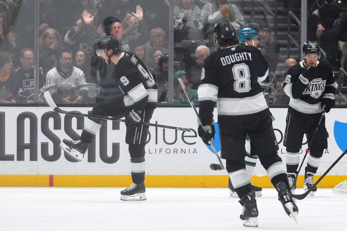 Kempe Scores Twice as Kings Set New Home Win Record