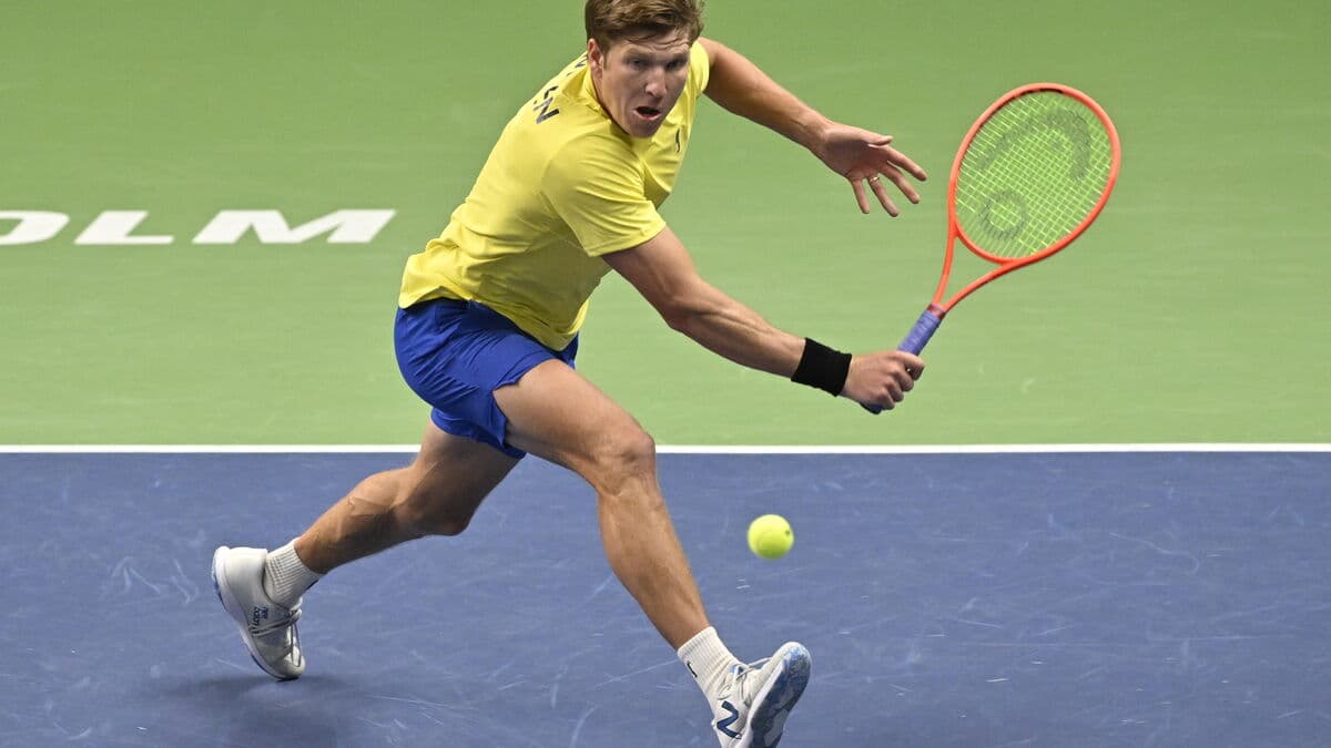 André Göransson Falls in Shanghai Doubles Final