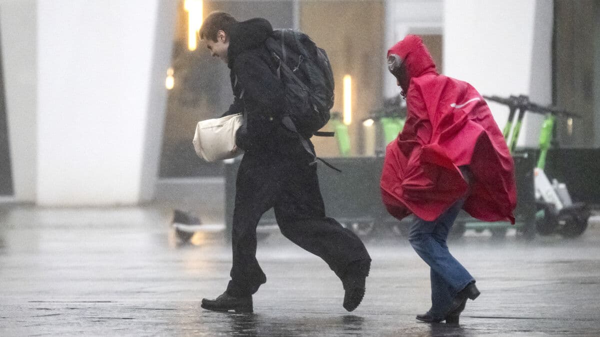 Storm Dave moves in -