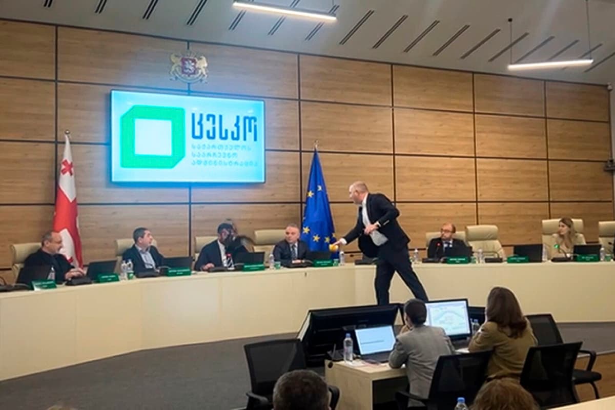 Turned pale when the election result was read out