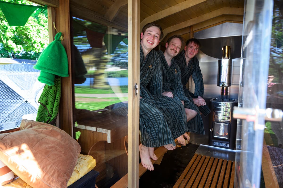 KAJ Enjoys Long-Awaited Sauna Experience in Basel