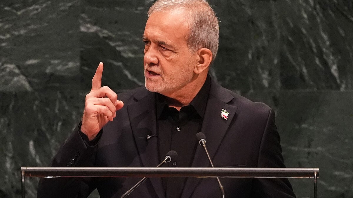 US walks out as Iranian President Pezeshkian calls Trump a bully at UN