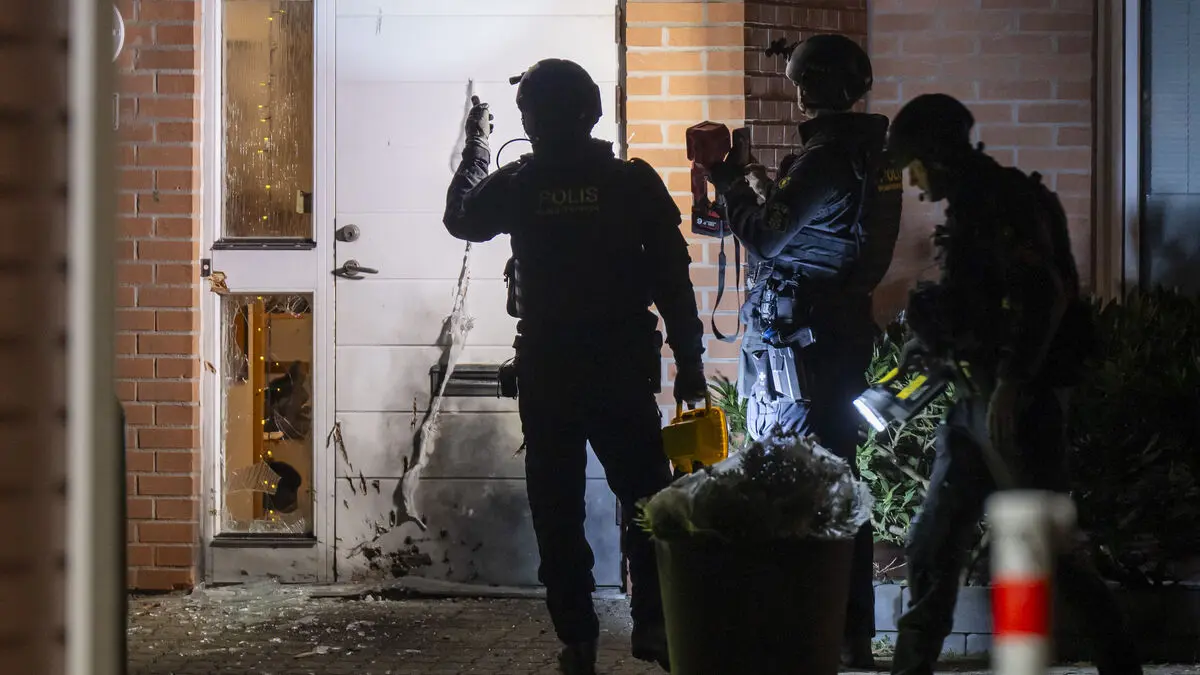 Hand grenade exploded in Malmö