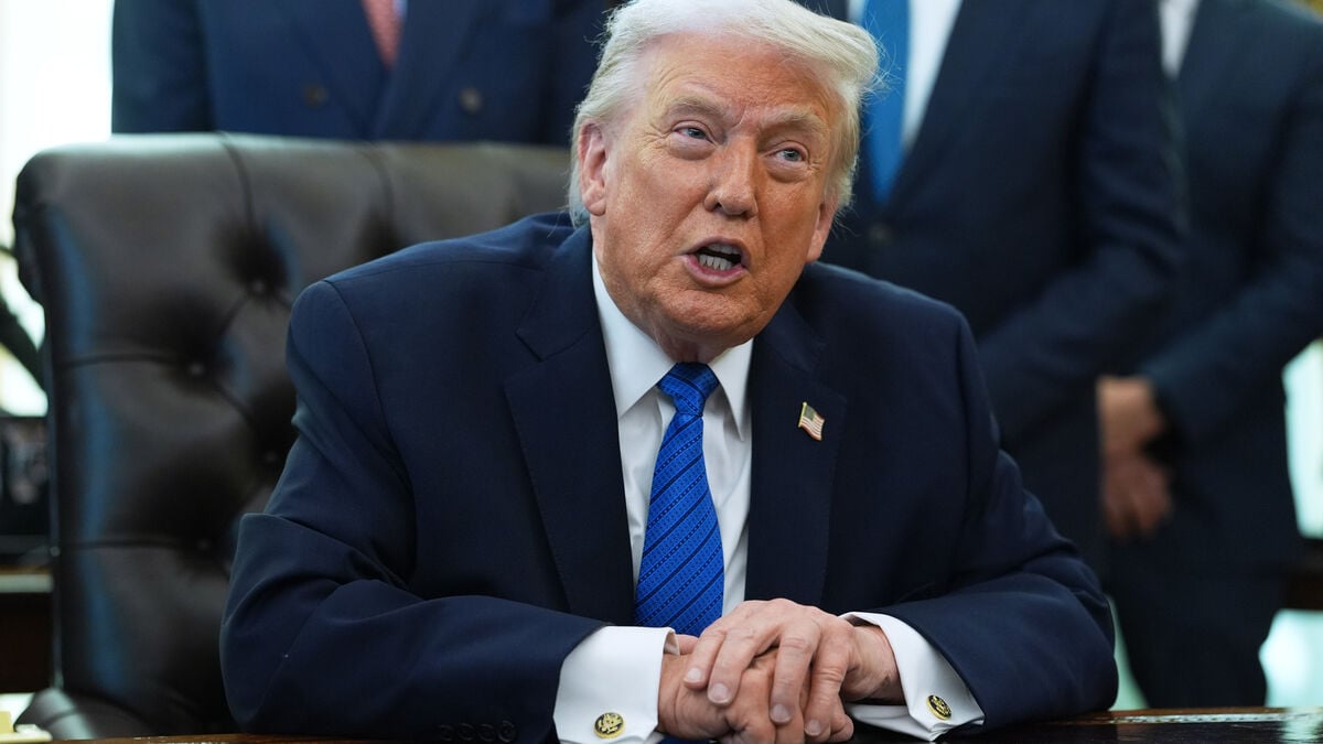 Trump says Iran is talking to us