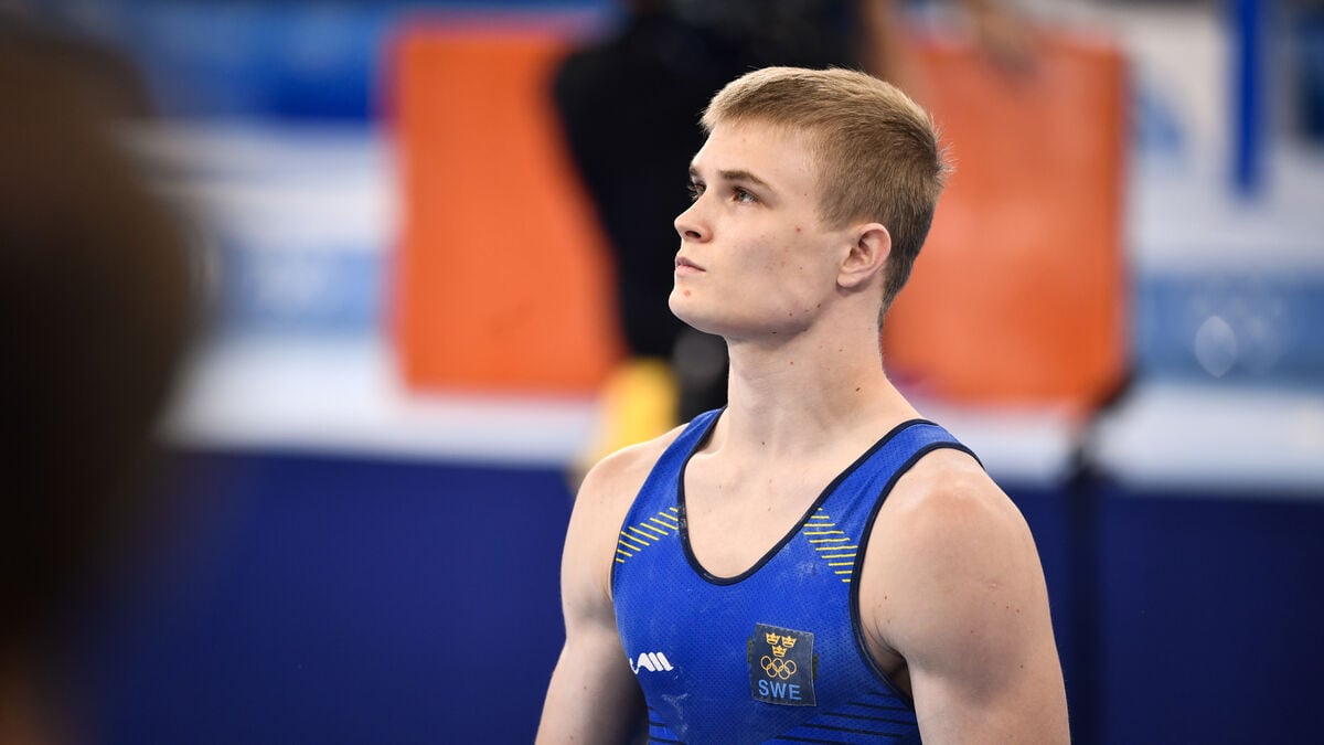 David Rumbutis becomes first Swedish man to reach World Gymnastics Championships uneven bars final
