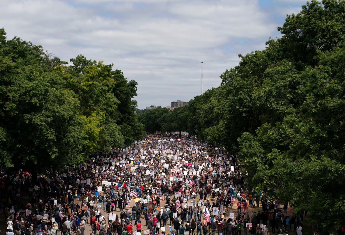 Nationwide Protests Erupt Against Trump Administration