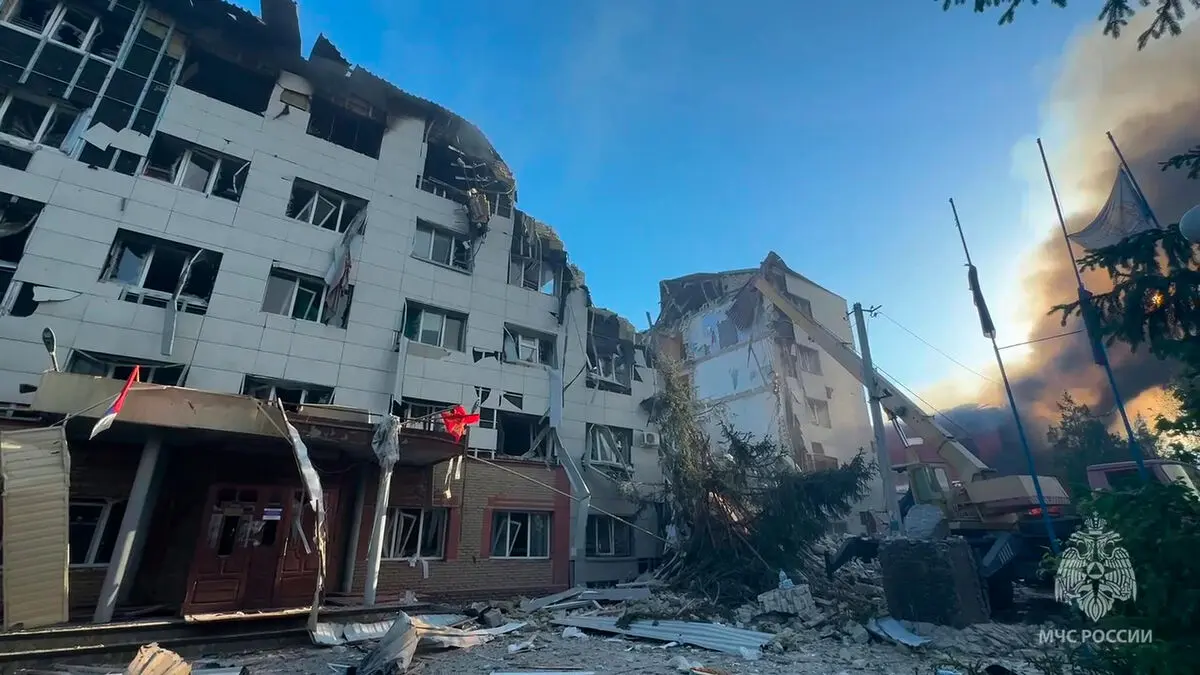 Conflicting information after alleged drone attack on university student housing in occupied Luhansk