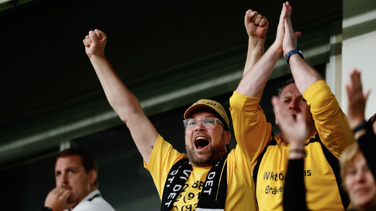 Åkesson Celebrates Mjällby's Historic Swedish Championship Win