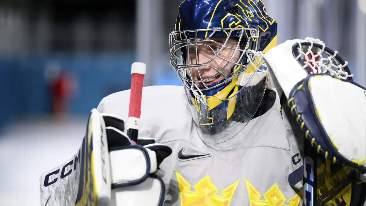 Successful goalkeeper Ebba Svensson Träff: Trying to do the same thing at the Olympics