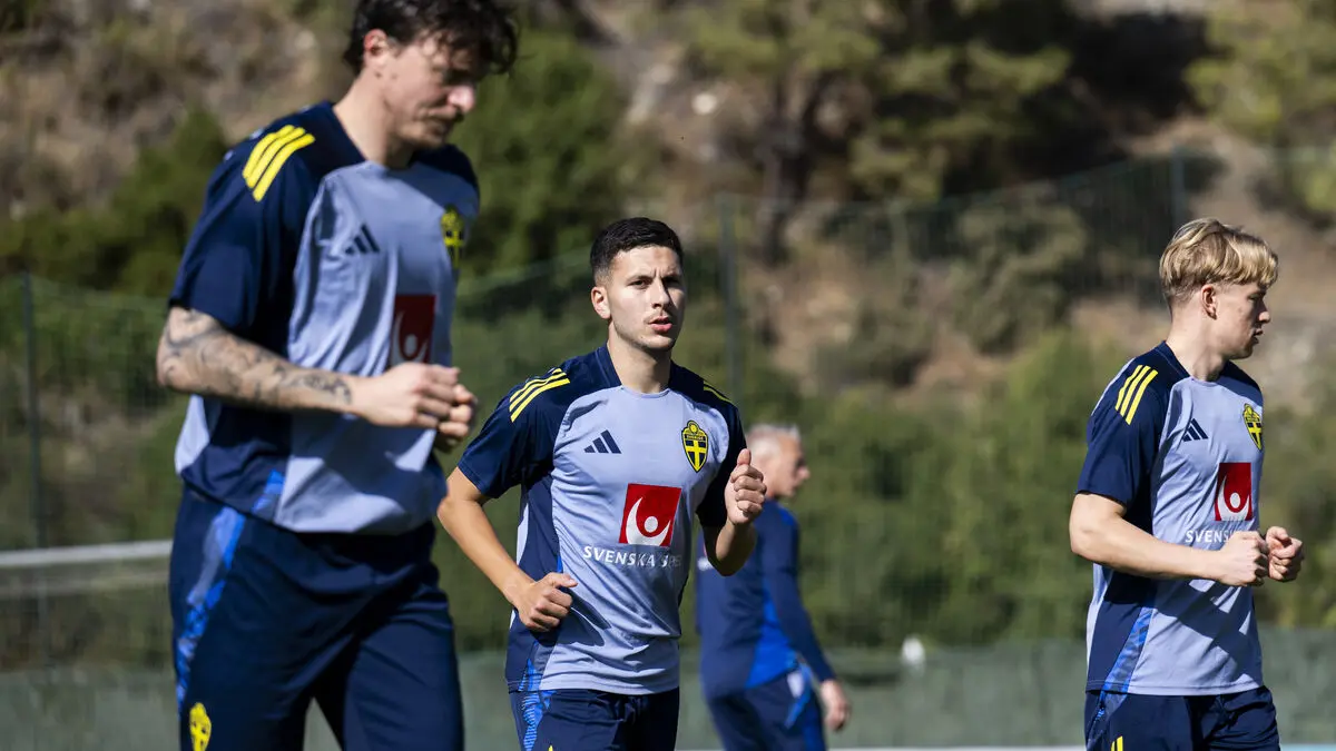 Lindelöf missed the last training session before the World Cup qualifiers