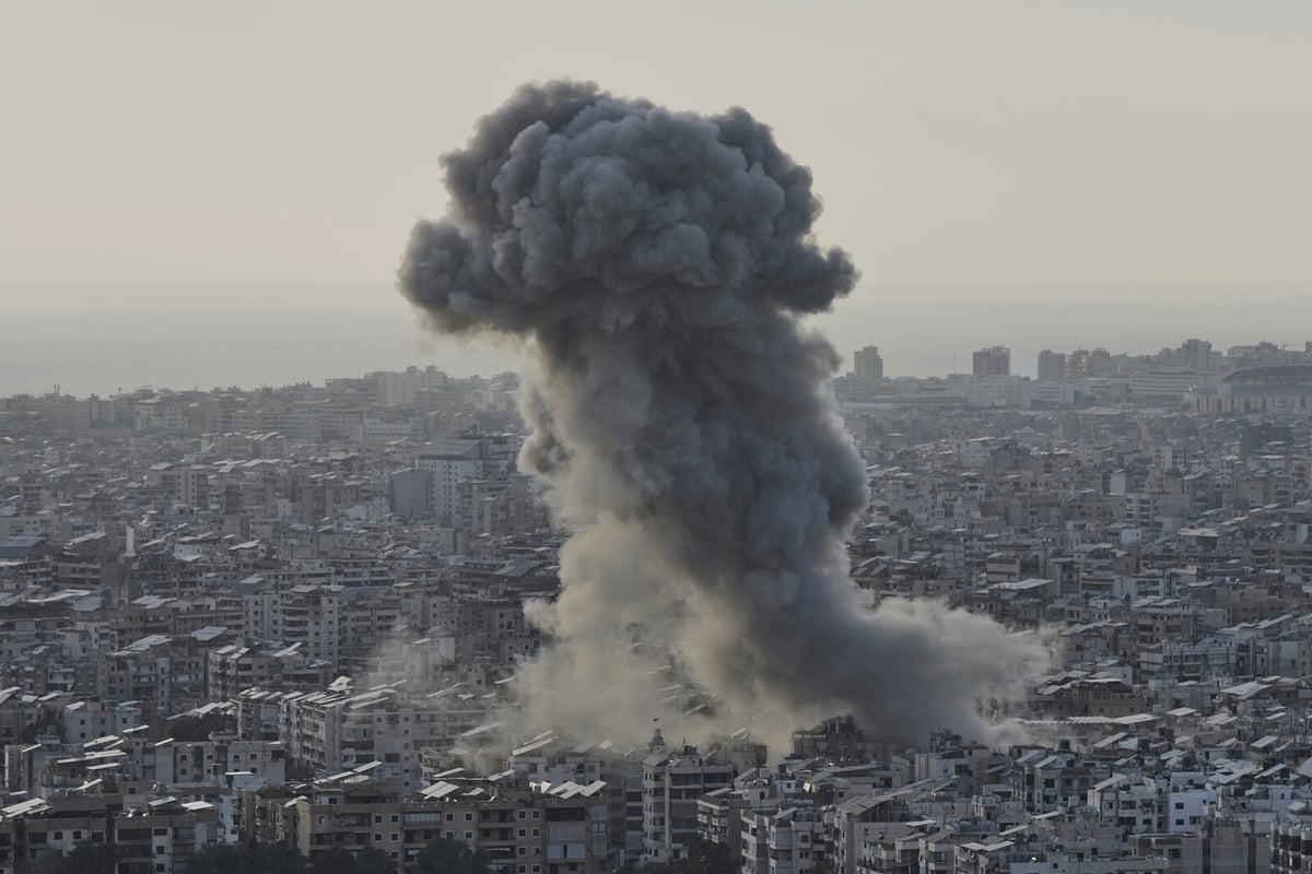 Israeli Airstrike Targets Hezbollah in Southern Beirut Suburbs