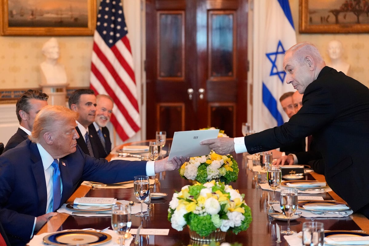 Netanyahu Nominates Trump for Nobel Peace Prize