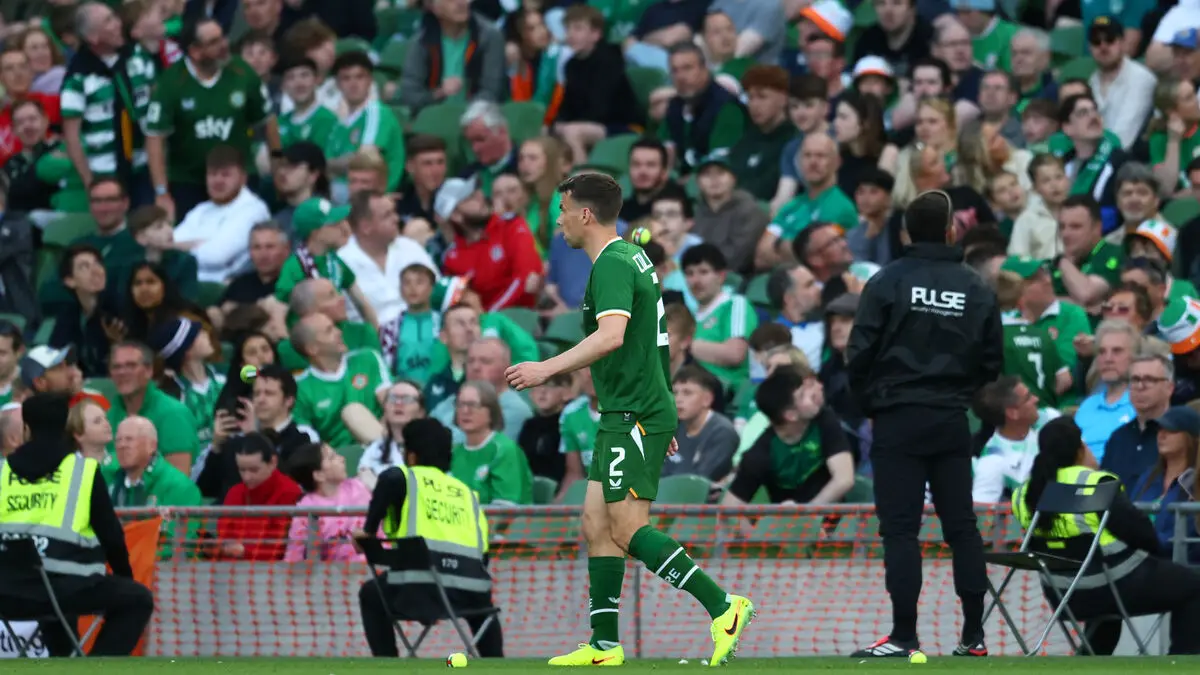 Protest against Israel match as tennis balls thrown onto pitch during Ireland friendly