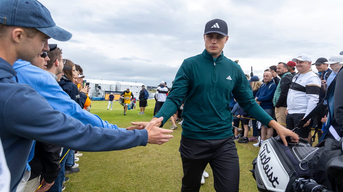 Ludvig Åberg Shines with Aggressive Play at British Open