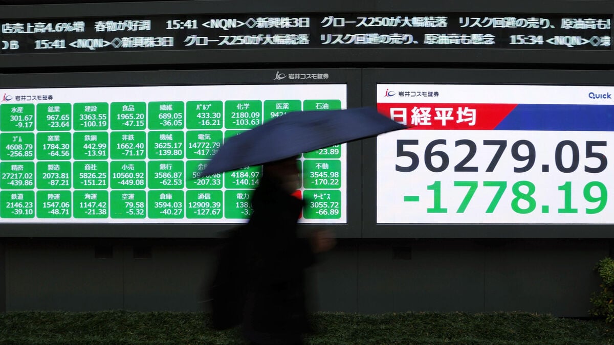 Asian stock markets fall after energy attacks
