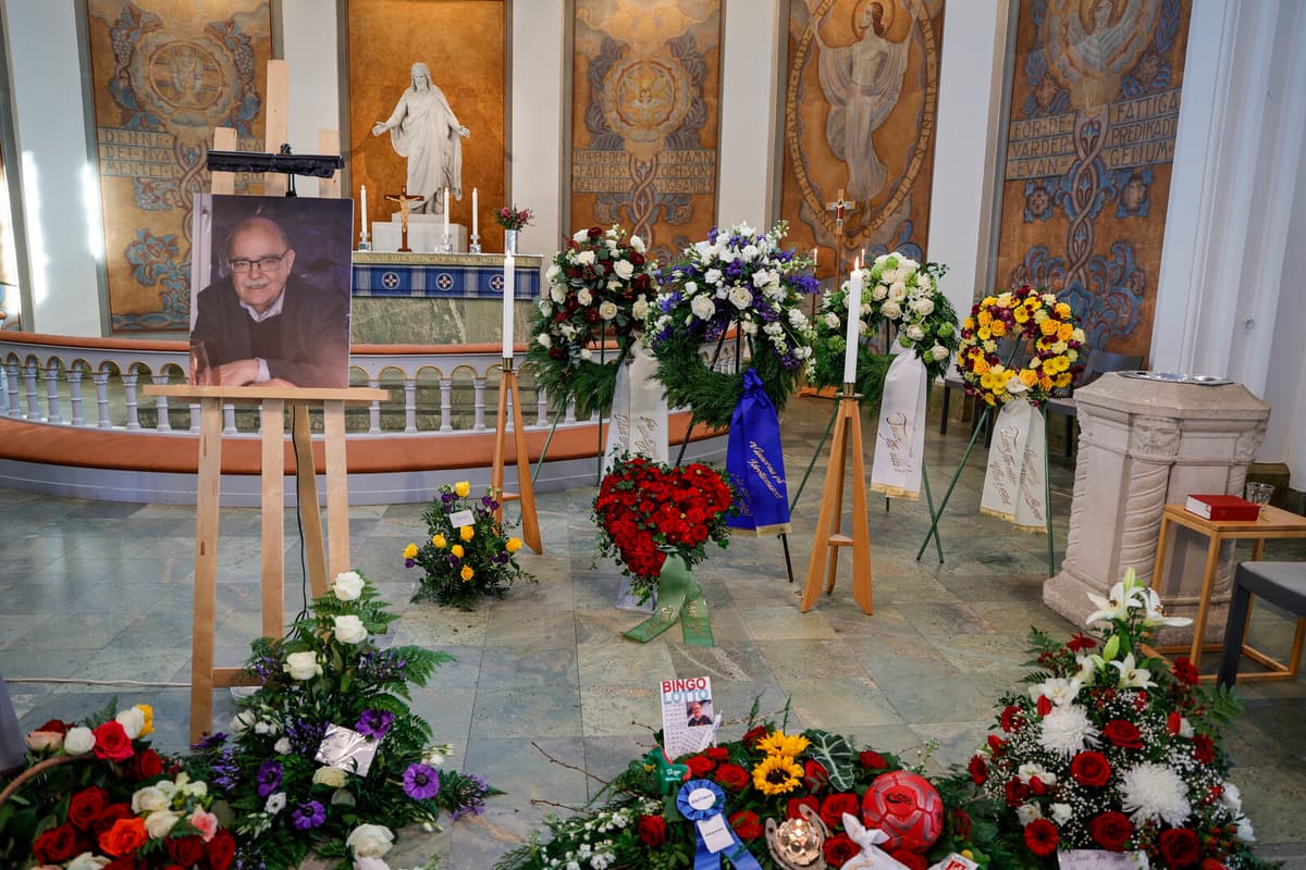 Leif "Loket" Olsson is laid to rest