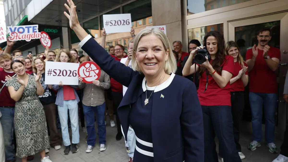 Magdalena Andersson sets out plan to govern Sweden on security, prosperity and cohesion