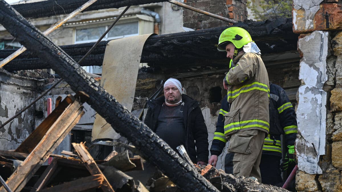 Drone attack in Odessa - pensioners killed at home