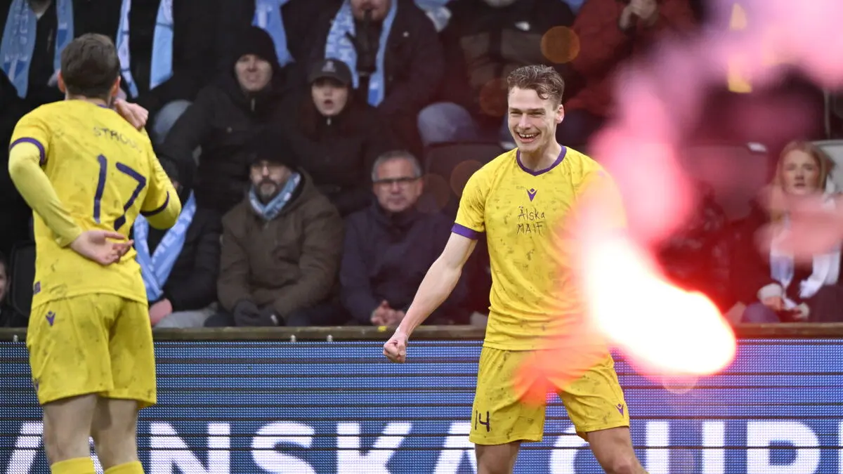 Mjällby crushed Malmö FF - won after scandalous scenes