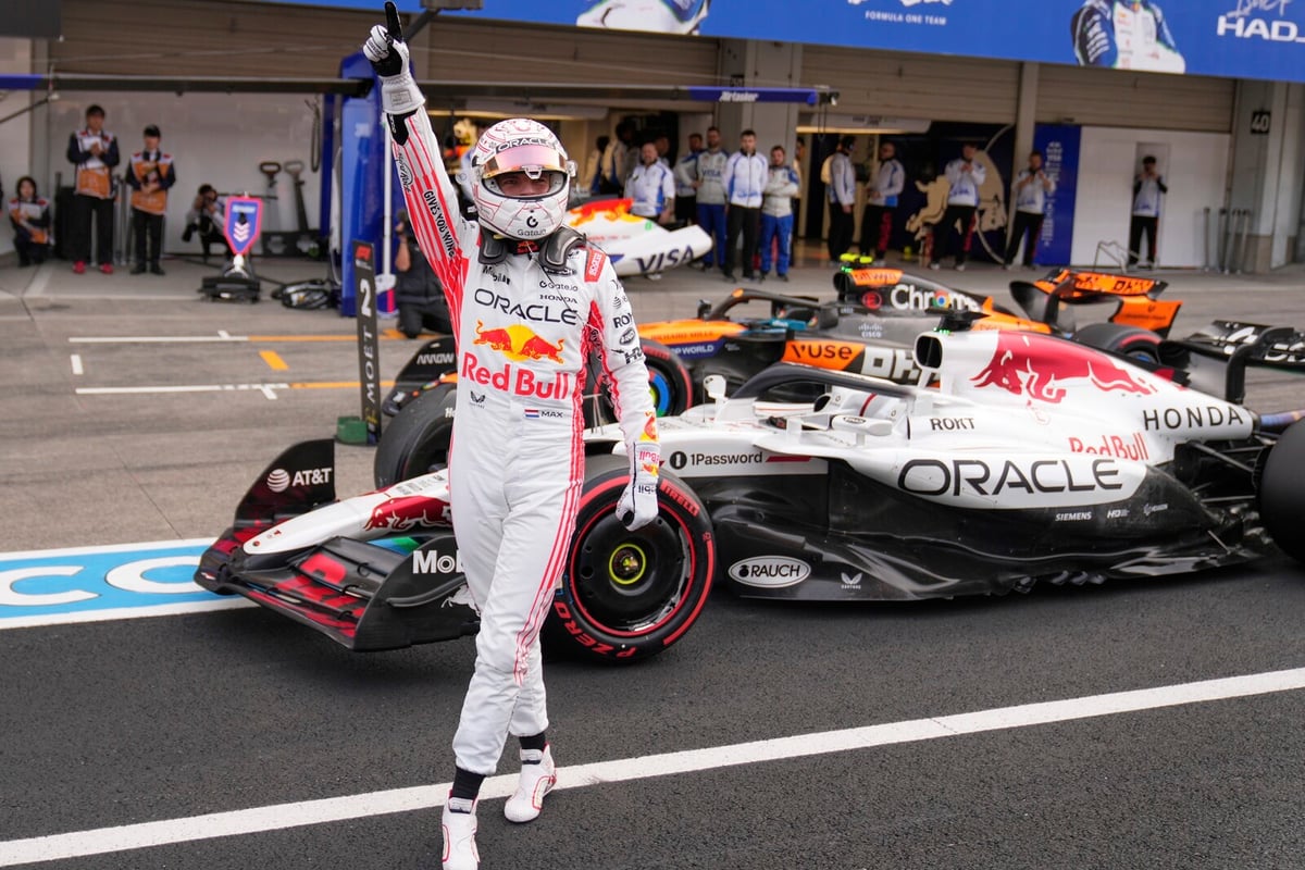 Rain Set to Challenge F1 Drivers as Verstappen Leads in Japan