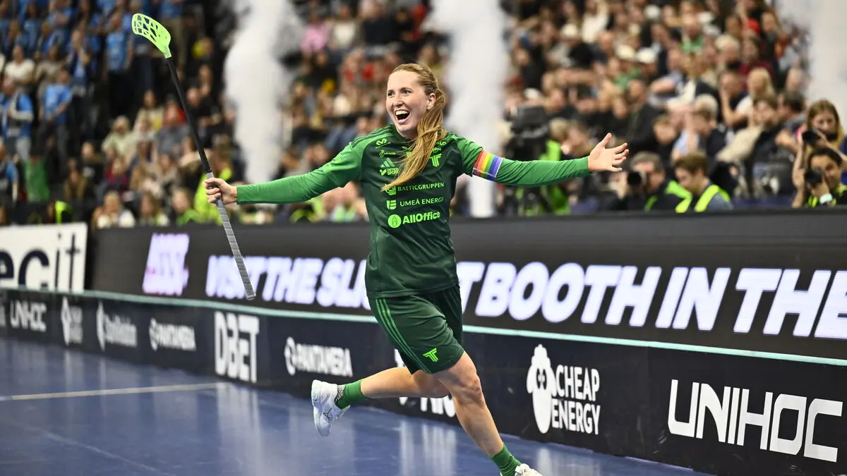 Historic gold in her last match as Thorengruppen captain Emelie Wibron scores hat-trick and wins tenth Swedish Championship gold