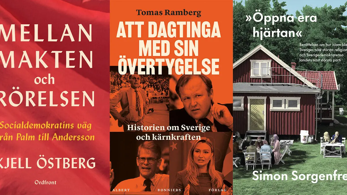 The books that could shape Sweden’s autumn election campaign