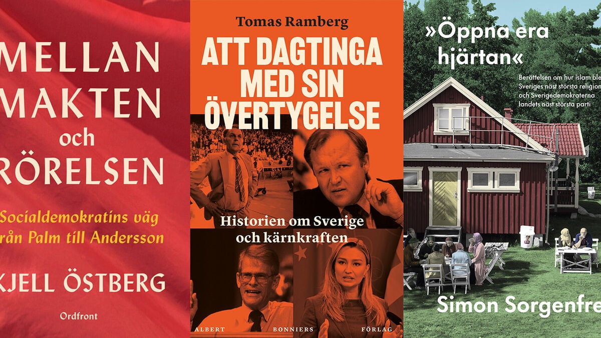 The books that could shape Sweden’s autumn election campaign