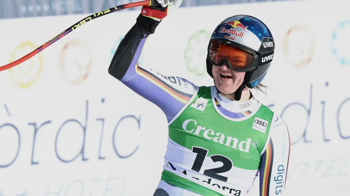 Aicher's Super-G victory moves her past Lindsey Vonn in overall Super-G cup