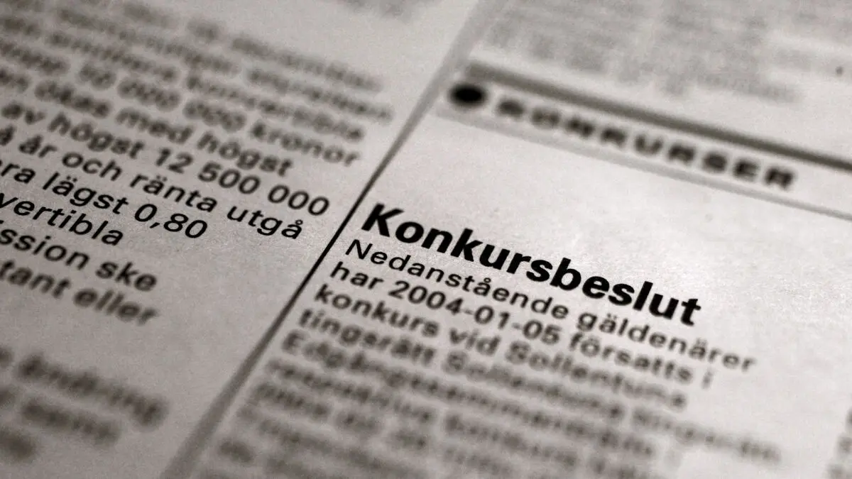 Fewer bankruptcies in November