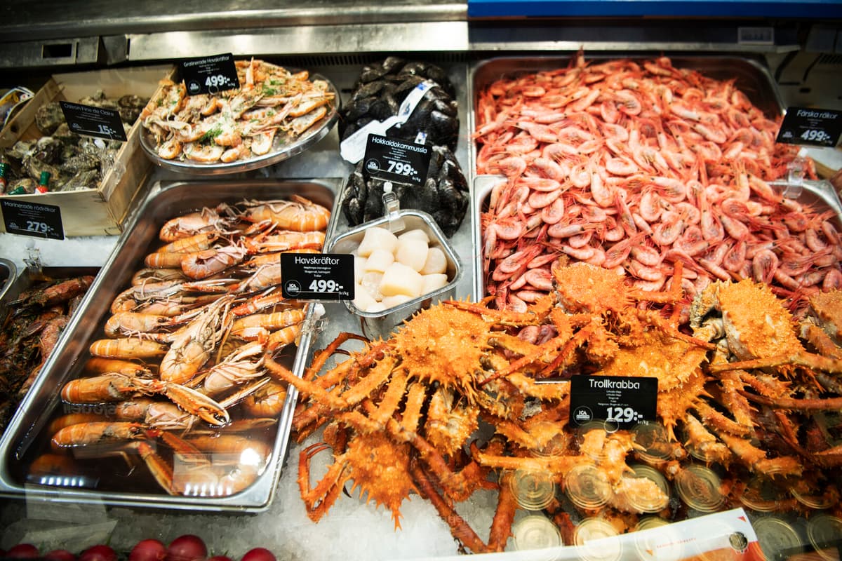Swedish Seafood Consumption Declines, Falling Short of Health Recommendations