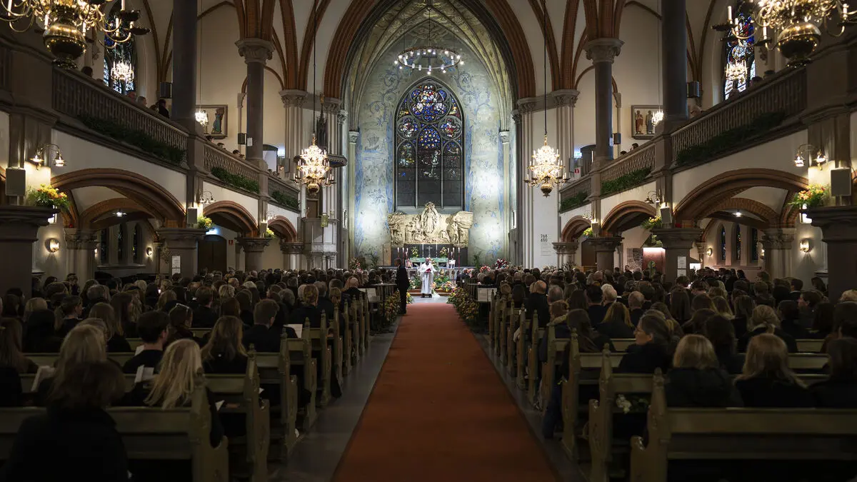 Oscar Church in Stockholm was