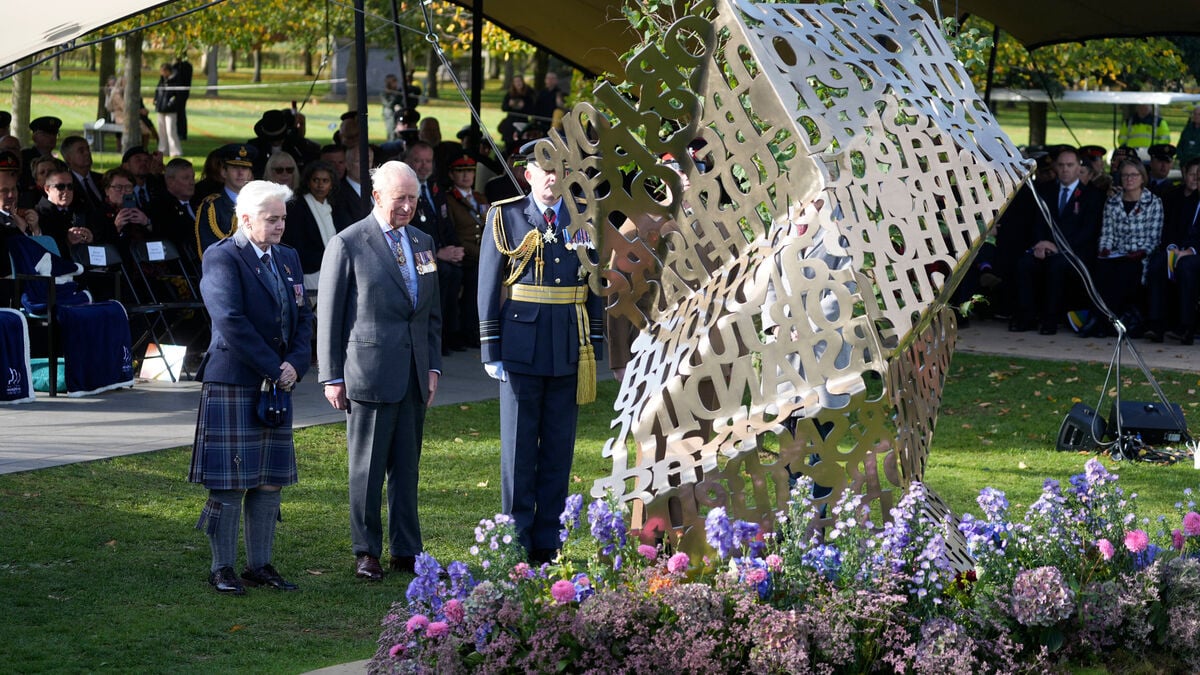 King Charles Unveils UK's First LGBTQ Military Monument