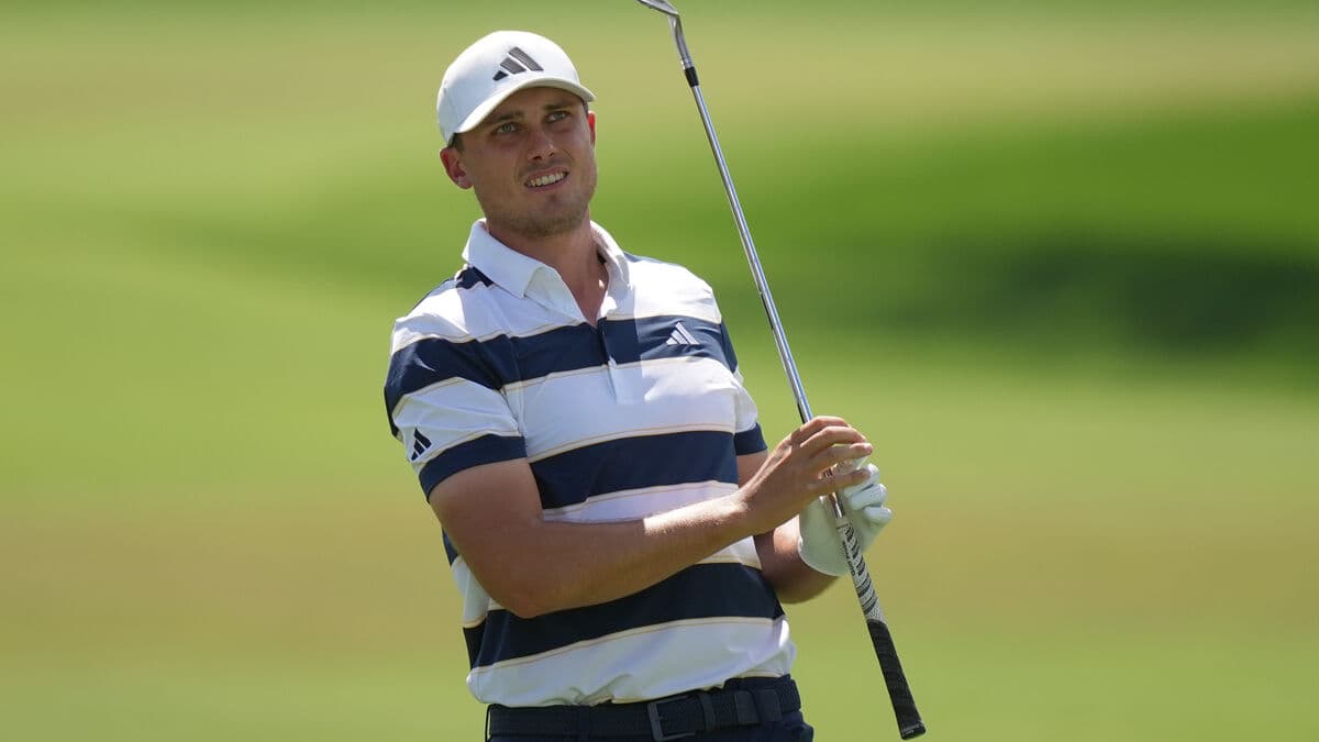 Ludvig Åberg made history and leads The Players Championship