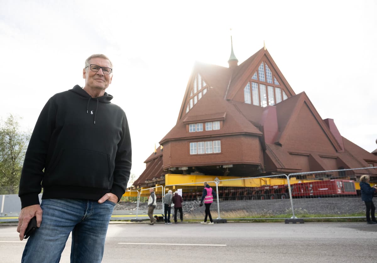 Kiruna Church Relocation Underway: A Historic Move in Progress