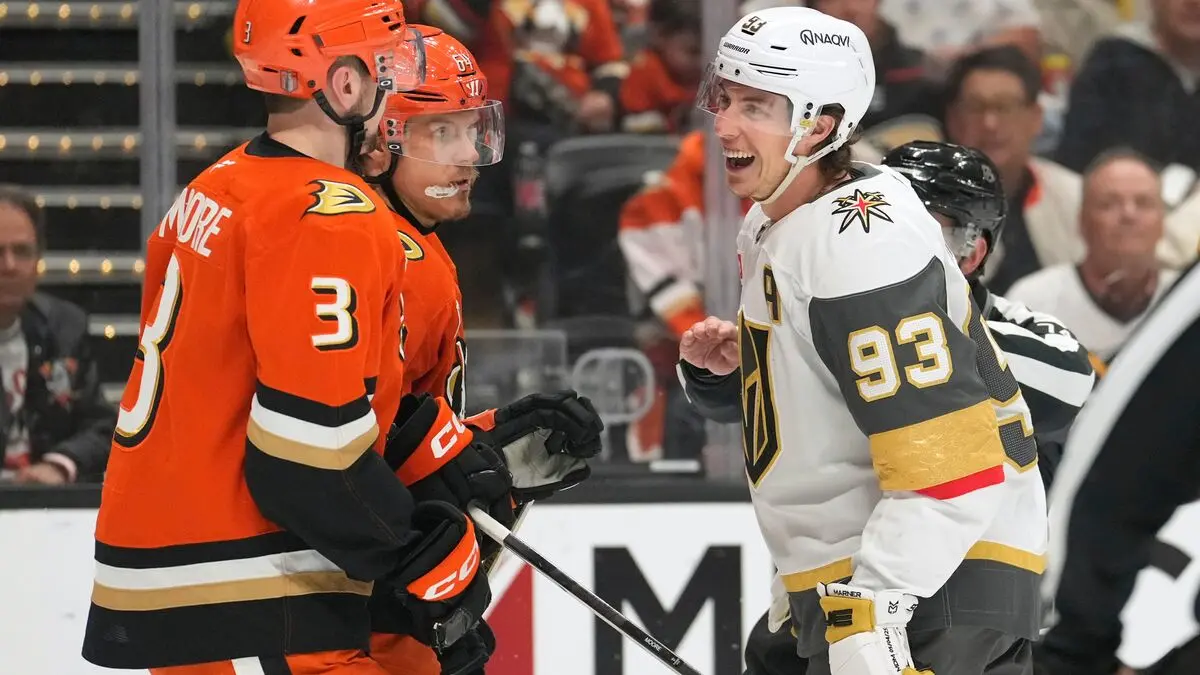 Anaheim eliminated after 5-1 loss to Vegas in Game 6