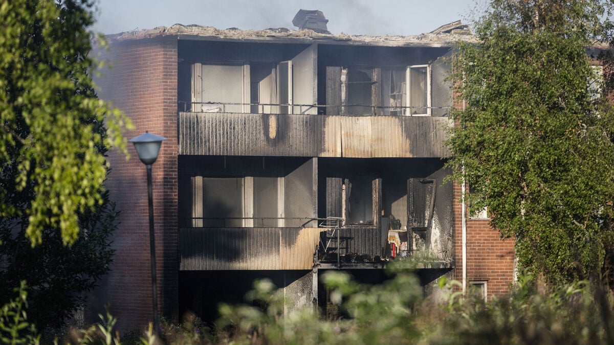 Woman charged with major fire – forgot the stove