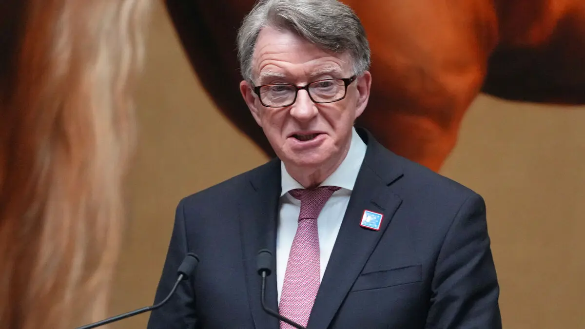 Metropolitan Police search homes of Epstein friend Peter Mandelson