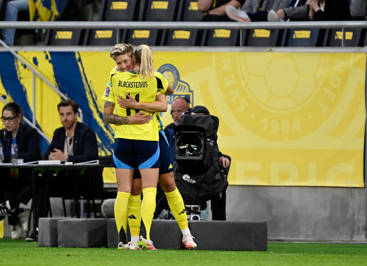 Lina Hurtig's Triumphant Return: Scores in Sweden's 6-1 Win Over Denmark
