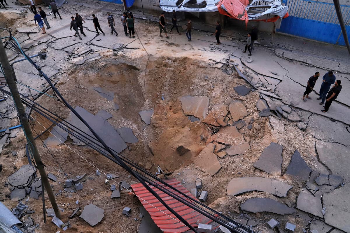 Gaza's European Hospital Closes After Israeli Attack