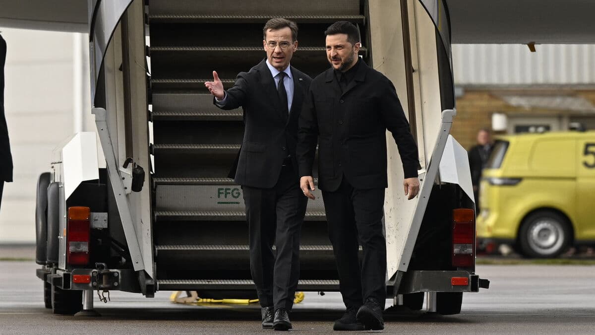 Zelenskyj Visits Sweden to Discuss